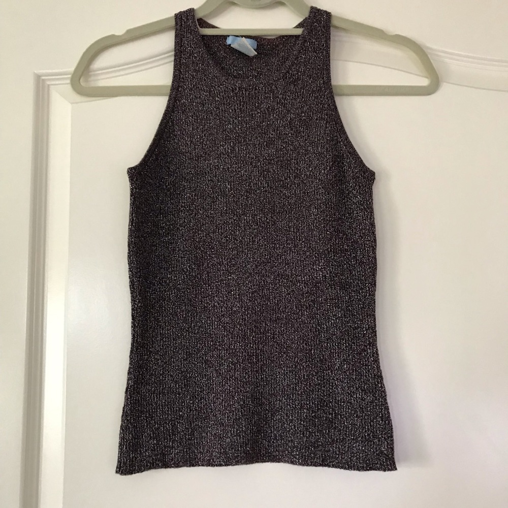 Urchin knits shimmer tank